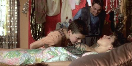 Boy groped tits sleeping woman