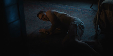 Mother caught son masturbating in her underwear