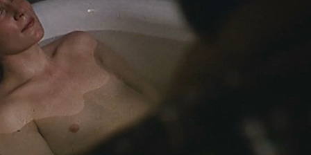 Son touches mom's pussy