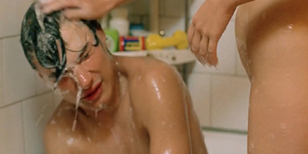 Brother Sister bath together 1